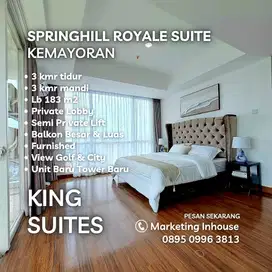 APARTEMEN SPRINGHIL KEMAYORAN UNIT BARU VIEW GOLF BISA KPR DP 0 %