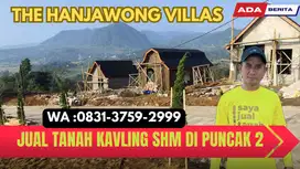Dijual kavling siap bangun shm di view pegunungan
