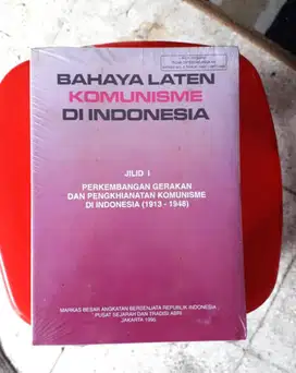 Buku lama Bahaya Laten Komunis di Indonesia kondisi NOS