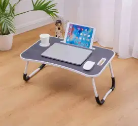 Meja laptop warna hitam