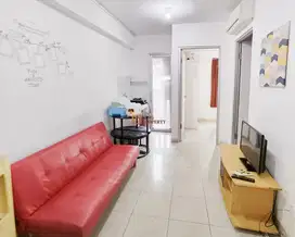 Dekat Mall Disewa Murah 2BR 38m2 Furnished Siap Huni Green Bay Pluit