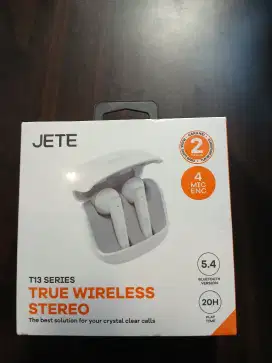 TWS JETE T13 ENC with 4 Mic Bluetooth 5.4 IPX5 Playtime 20H