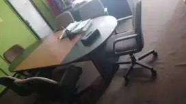 Meja dan 6 kursi