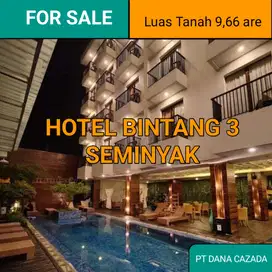 HOTEL BINTANG 3 SEMINYAK BALI 9,66 ARE