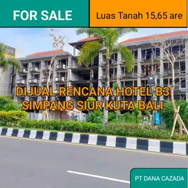 HOTEL BINTANG 3 SIMPANG SIUR KUTA 15,65ARE