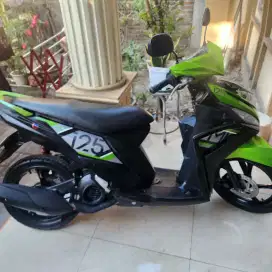 Mio 125 cw f1 hijau hitam 2017awal gbm