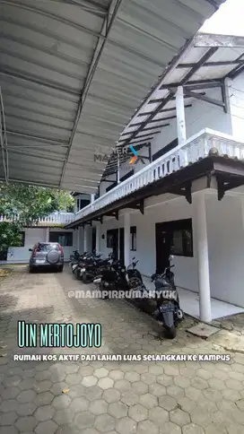 Rumah kos aktif dekat kampus di Mertojoyo Lowokwaru Malang