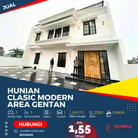 Hunian Clasic Modern Area Gentan
