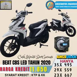 BEAT CBS LED TERMURAH BERGARANSI CASH/KREDIT KLIK PROFIL PTOMONYA