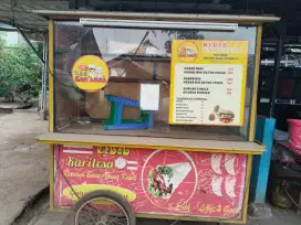 JUAL GEROBAK KEBAB, BURNER KEBAB, KOMPOR 2 TUNGKU, DAN GAS 3KG.