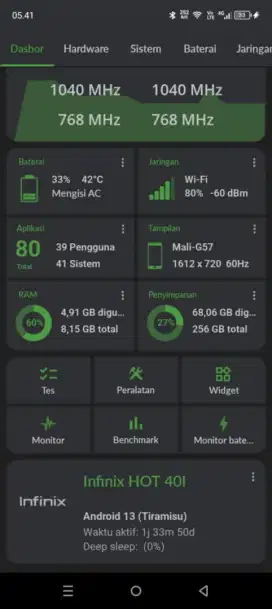 Infinix hot 40i ram(8/256)