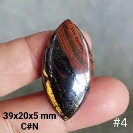 Batu natural badar besi multicolor @250k