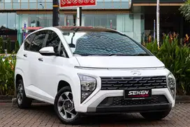 Hyundai Stargazer 1.5 Prime 7 Seater AT Matic 2022 Putih. FULL RECORD