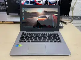 Asus A455LJ Core i3 5010U 2.1Ghz 4GB/128+500GB VGA Nvidia 920M 2GB