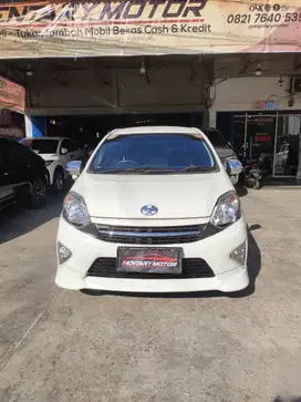 Toyota Agya S TRD 1.0 LCGC Automatic 2017 Putih Terawat Bagus Murah OK