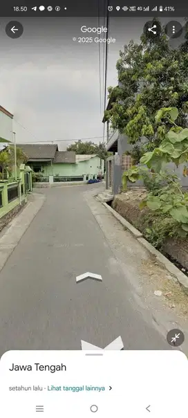 Tanah 285m pabelan barat UMS solo