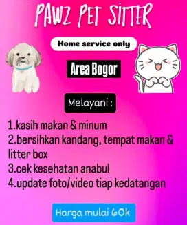Dog sitter area bogor