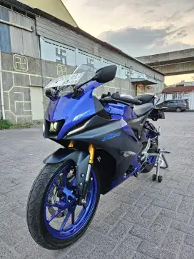 Yamaha R15 V4 Connected Biru 2023 pmk 2024