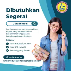 Lowongan Kerja Guru Bimbel