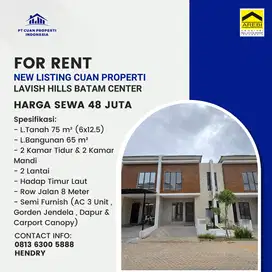 Disewa Cepat Rumah Citraland Megah Lavish Hill Batam Center