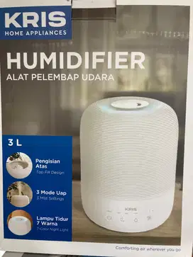 Air Purifier Smart Krisbow dan Humidifier Digital merk Kris