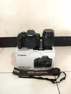 Kamera canon 750D