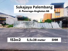 Pinggir Jalan Ramai Tanah Cocok Bangun Ruko Tembusan Angkatan 66