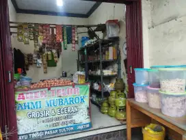Di sewakan Toko/Kios Agen Telur dan sembako