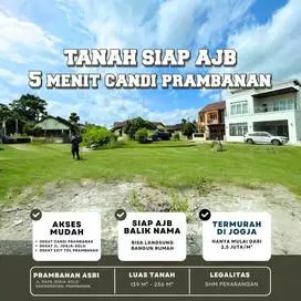 TANAH SIAP AJB DEKAT CANDI PRAMBANAN