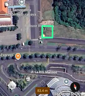 Tanah Komersial Siap Bangun Mayjen Yono Soewoyo