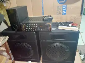 Speaker 15'in dan power 10amper sepaket nominus