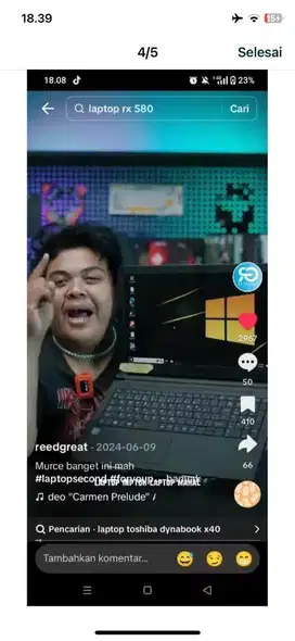 Cari kerja host/konten kretor