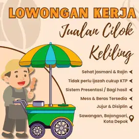 LOWONGAN KERJA PENJUAL CILOK KELILING
