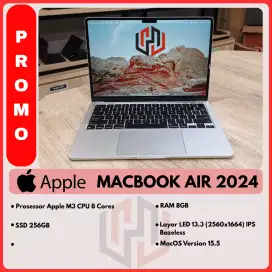 MACBOOK AIR 2024 M3 FULLSET
