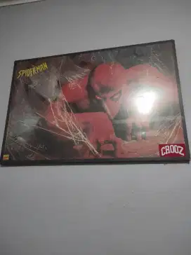 Poster lukisan spiderman