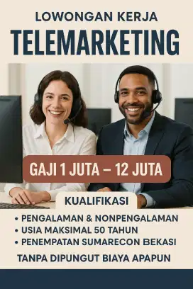 We Are Hiring Telemarketing