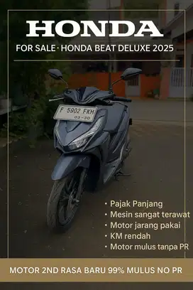 2025 - Honda Beat Deluxe SmartKey