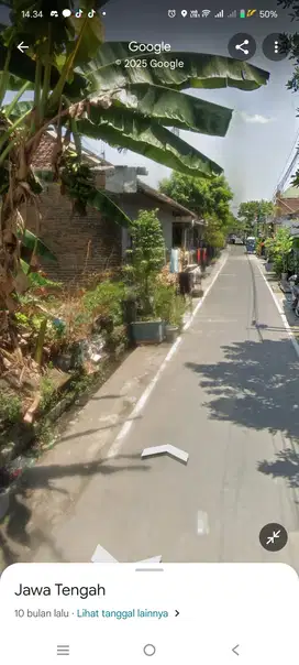 Tanah 150m gonilan barat kampus UMS solo
