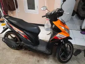 Jual motor beat 2014 surat2 komplit