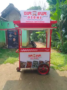 Gerobak dimsum kekinian