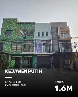 Ruko Kejawen Putih STRATEGIS