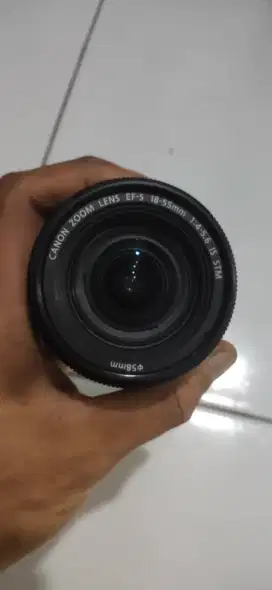 Lensa kit canon stm mulus