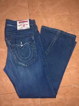 Celana jeans TRUE RELIGION section JOEY size 33