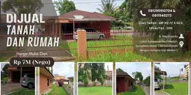 DIJUAL RUMAH DAN TANAH