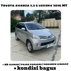 [Dp 5jt] toyota avanza 1.5 luxury 2014 MT