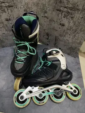 Sepatu Roda OXELO FIT500 Women's Inline Fitness Skates - Peppermint