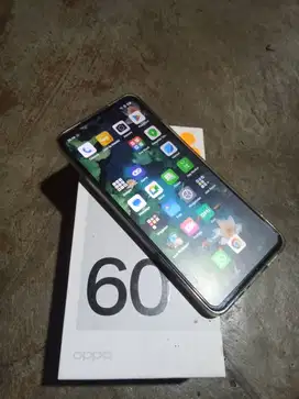 Oppo a60 8/256 lengkap