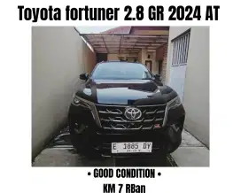 [Dp 100jt] toyota fortuner 2.8 GR 4x2 AT 2024 km low
