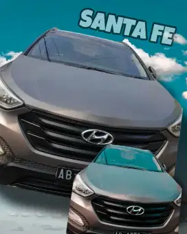 Santa fe HITAM ABU