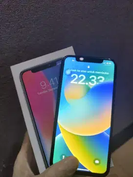 Iphone X 256GB black lokasi Kopo lanud bandung